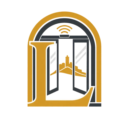 Logotipo de Puertas Automáticas Lorca